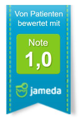 Vascura von Jameda mit 1,0 Bewertet